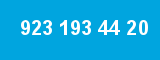923 193 44 20